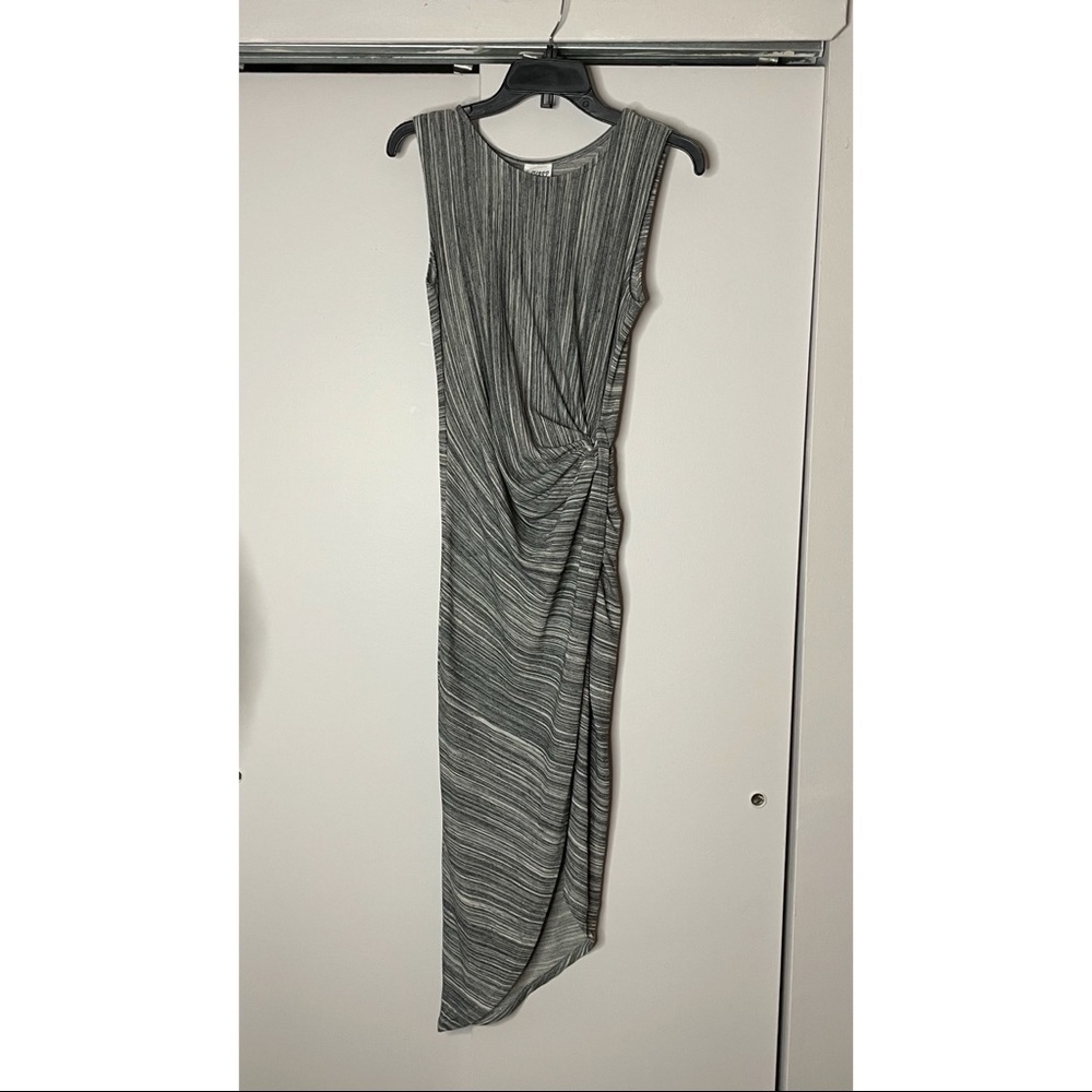 B-Sharp - Striped Midi Dress